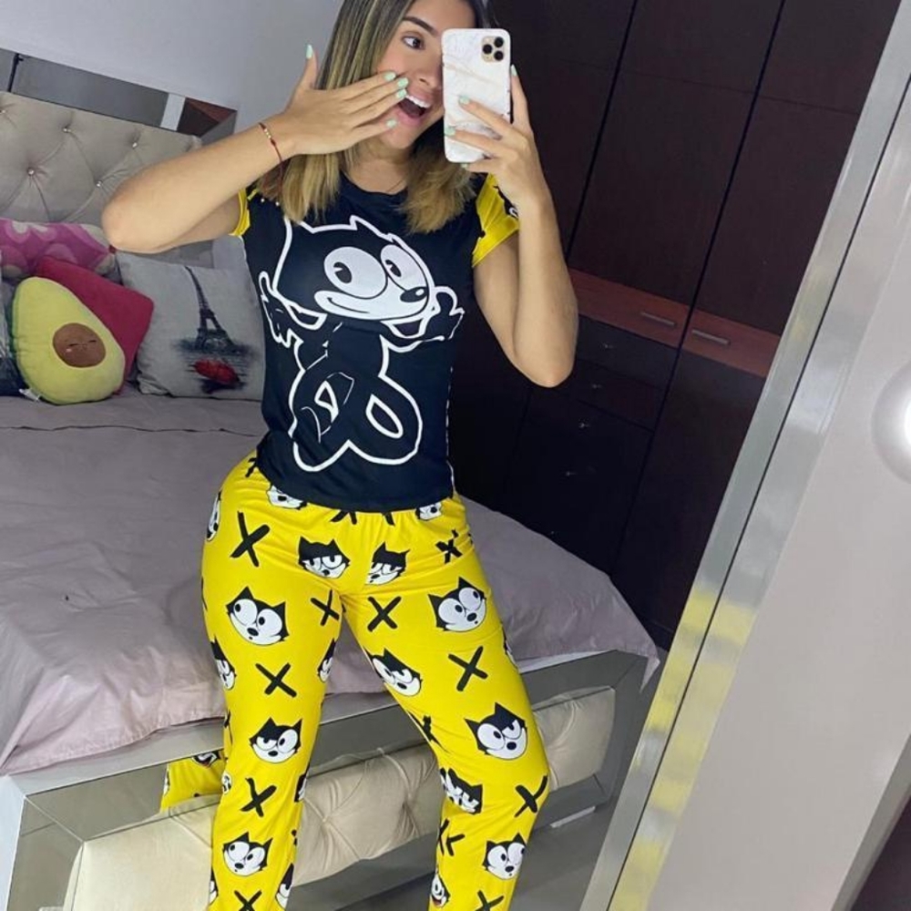 Pijamas en piel de durazno 🍑